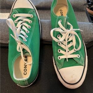 Converse CT OX Sneakers in Amazon Green with White Accents